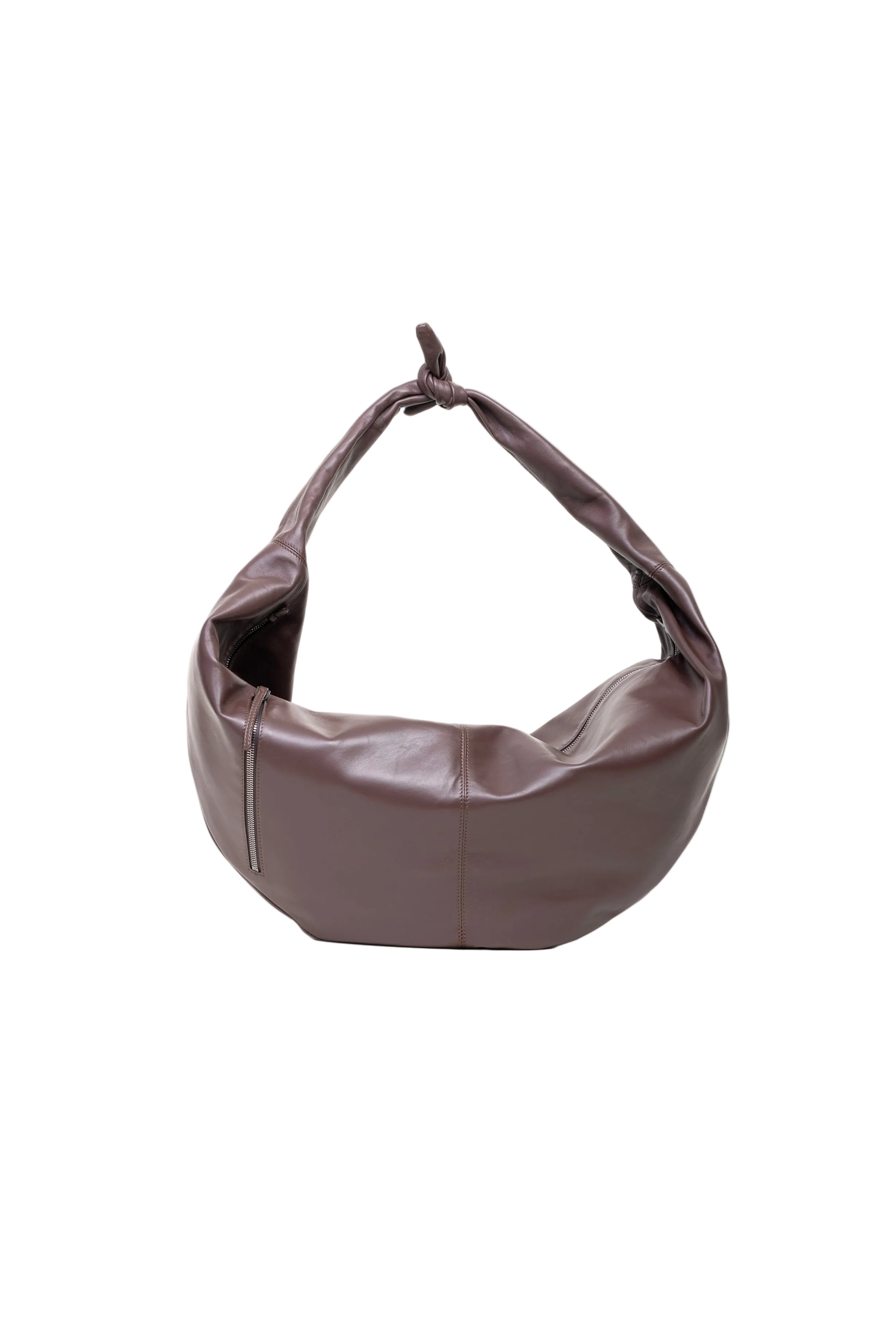 Borsa a spalla in pelle colore marrone