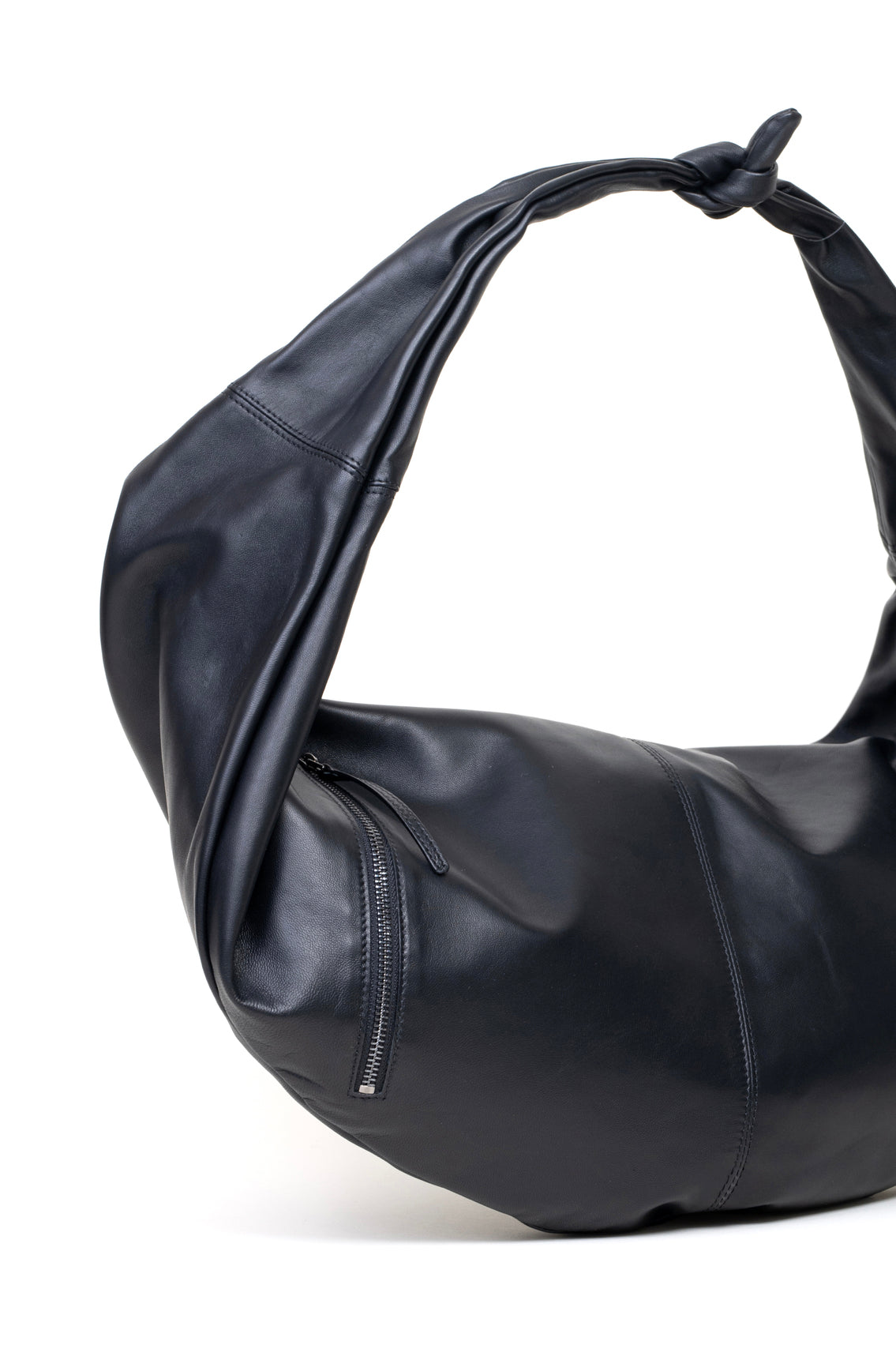 Borsa a spalla in pelle colore nero