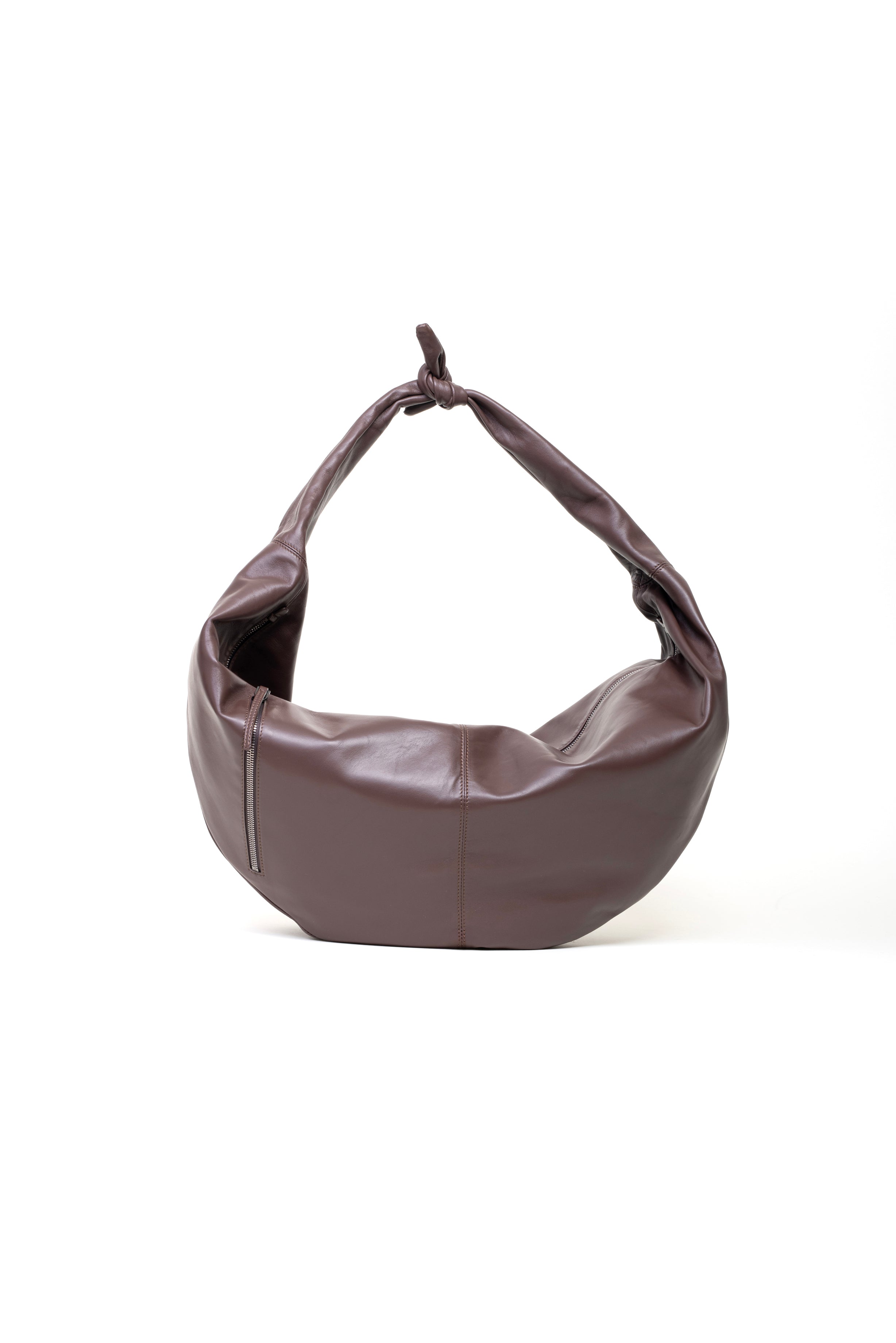 Borsa a spalla in pelle colore marrone