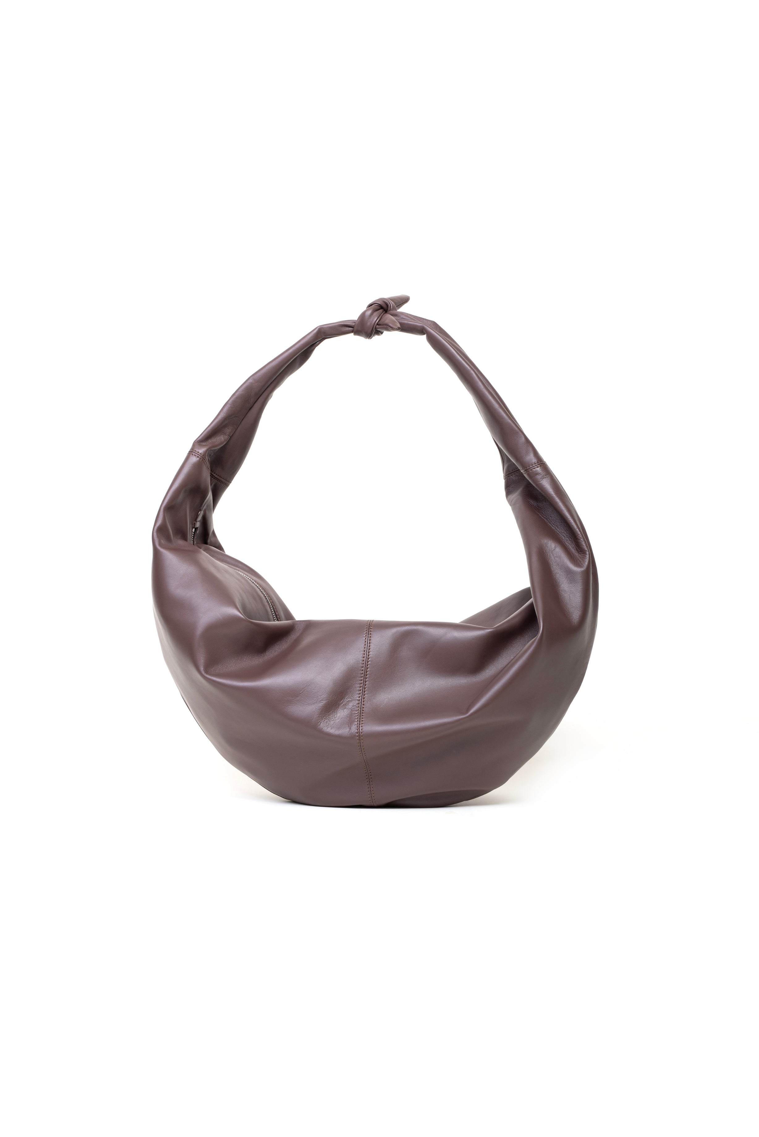 Borsa a spalla in pelle colore marrone
