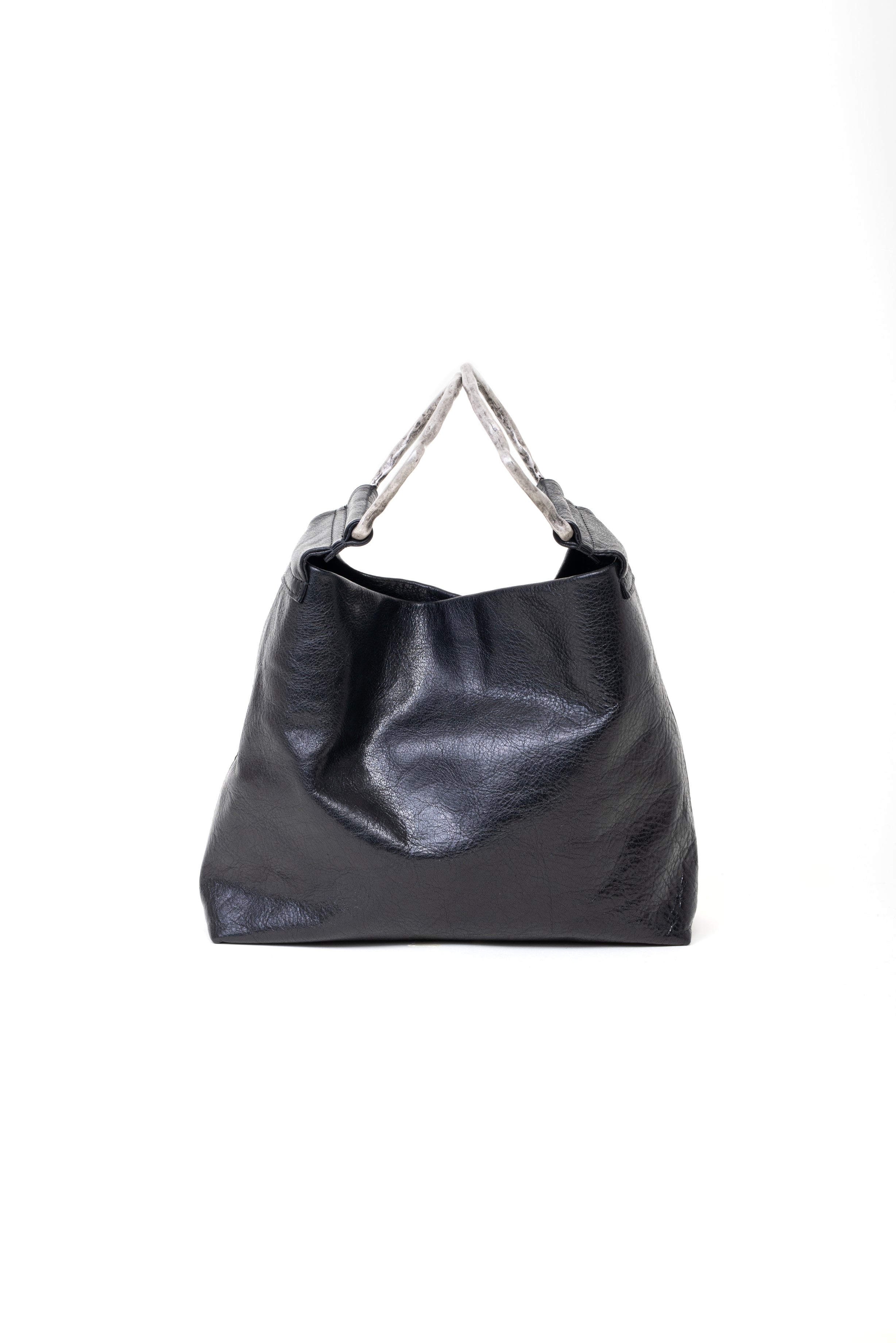 Borsa piccola pouch in pelle colore nero