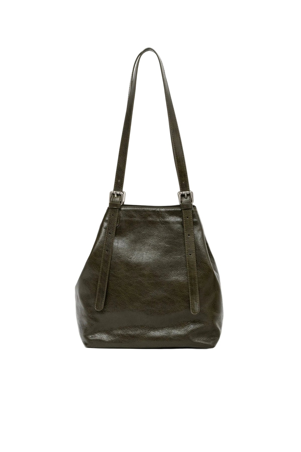 Borsa a spalla media in new mexico colore loden