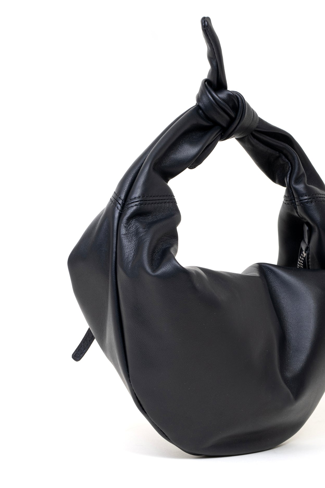 Mini borsa a spalla in pelle colore nero