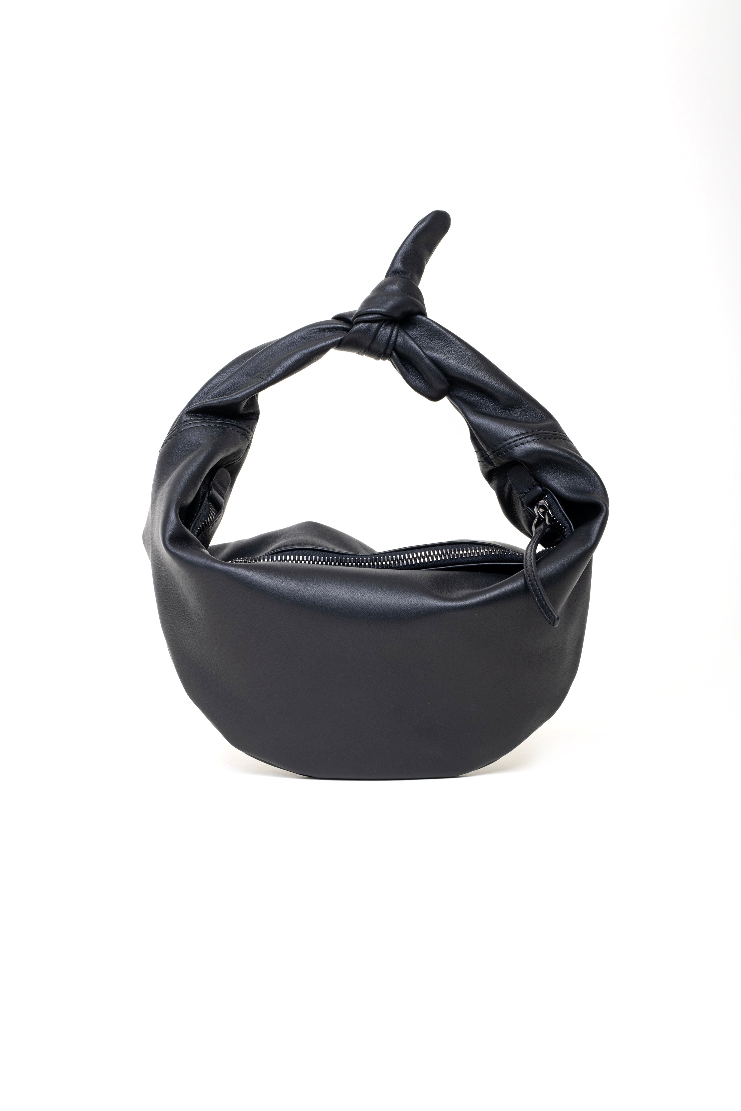 Mini borsa a spalla in pelle colore nero